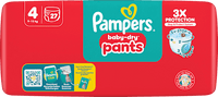 Babybroekjes Baby Dry Maat 4 Maxi (9-15 kg), 27 stuks
