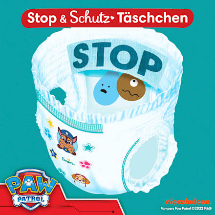 Babybroekjes Baby Dry Maat 5 Junior (11-17 kg) Limited Edition Paw Patrol, maandelijkse doos, 160 stuks