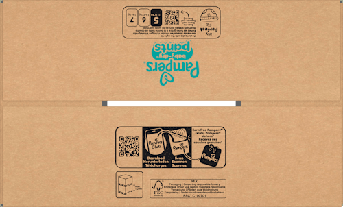 Babybroekjes Baby Dry maat 5 Junior (11-17 kg), maandelijkse doos, 160 stuks