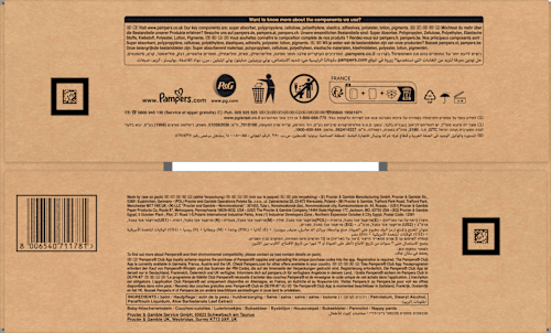 Babybroekjes Baby Dry maat 5 Junior (11-17 kg), maandelijkse doos, 160 stuks