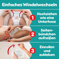 Babybroekjes Baby Dry maat 5 Junior (11-17 kg), maandelijkse doos, 160 stuks