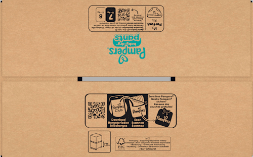 Babybroekjes Baby Dry maat 7 extra groot (15+ kg), maandelijkse doos, 126 stuks