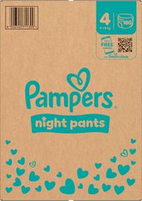 Baby Pants Night Gr. 4 (9-15 kg) Monatsbox, 180 St