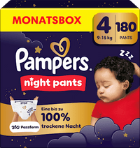 Baby Pants Night Gr. 4 (9-15 kg) Monatsbox, 180 St