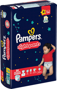 Baby Pants night Gr.4 (9-15 kg), 40 St Pampers