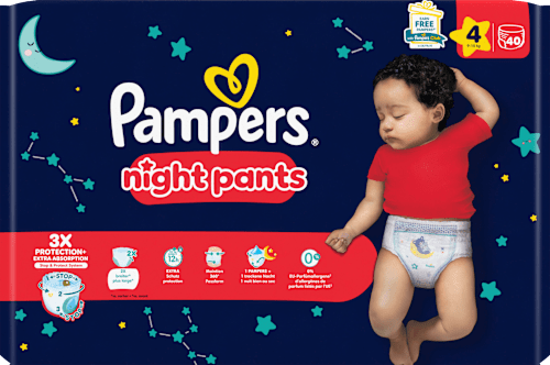 Baby Pants night Gr.4 (9-15 kg), 40 St Pampers