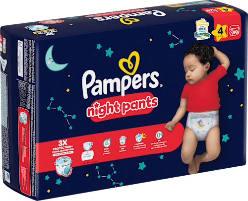 Baby Pants night Gr.4 (9-15 kg), 40 St Pampers