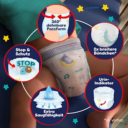 Baby Pants night Gr.4 (9-15 kg), 40 St Pampers