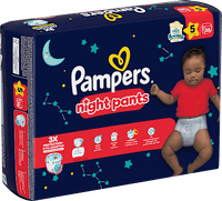 Babybroekjes nachtmaat 5 (11-17 kg), 35 stuks