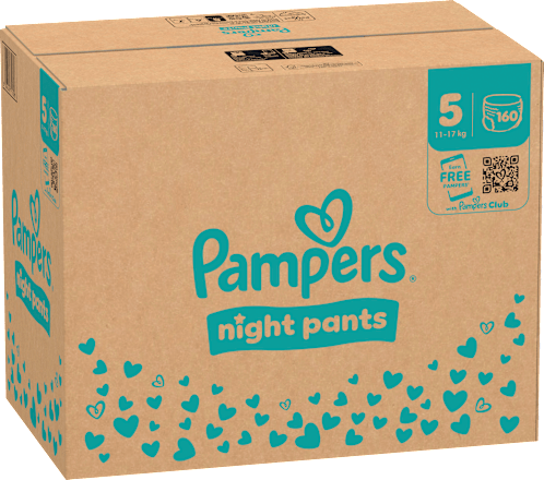 Baby Pants Night Gr. 5 (12-17 kg) Monatsbox, 160 St