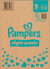 Baby Pants Night Gr. 5 (12-17 kg) Monatsbox, 160 St
