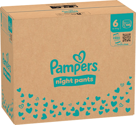 Baby Pants Night Gr. 6 (13+ kg) Monatsbox, 138 St