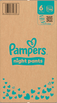 Baby Pants Night Gr. 6 (13+ kg) Monatsbox, 138 St