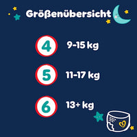 Babybroekjes nachtmaat 6 (13+ kg), 30 stuks