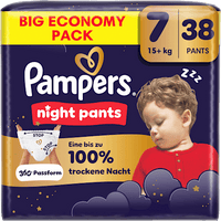 Baby Pants Night Gr. 7 (15+ kg) Big Pack, 38 St