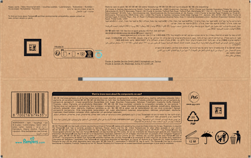 Baby Pants Premium Protection Maat 3 (6-11 kg), Maandbox, 192 stuks