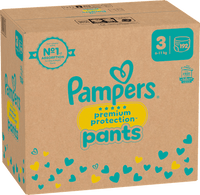 Baby Pants Premium Protection Maat 3 (6-11 kg), Maandbox, 192 stuks