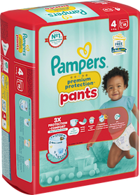 Babybroekjes Premium Bescherming Maat 4 Maxi (9-15 kg), 19 stuks