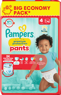 Babybroekjes Premium Bescherming Maat 4 Maxi (9-15kg), Grote Verpakking, 42 stuks