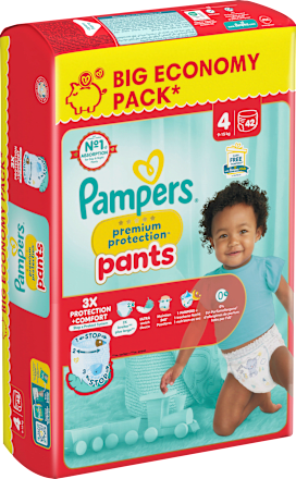 Babybroekjes Premium Bescherming Maat 4 Maxi (9-15kg), Grote Verpakking, 42 stuks