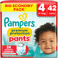 Babybroekjes Premium Bescherming Maat 4 Maxi (9-15kg), Grote Verpakking, 42 stuks