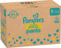 Baby Pants Premium Protection Maat 5 Junior (11-17 kg), Maandbox, 144 stuks