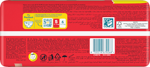 Babybroekjes Premium Protection Maat 5 Junior (11-17kg), Grote verpakking, 36 stuks