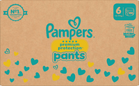Baby Pants Premium Protection Maat 6 Extra Large (13-19 kg), maandelijkse doos, 132 stuks