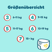 Babybroekjes Premium Bescherming Maat 6 XL (13-19 kg), 15 stuks