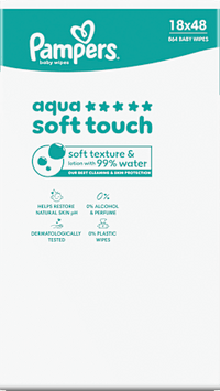 Feuchttücher aqua soft touch (18x48 St), 864 St