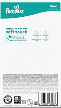 Feuchttücher aqua soft touch (18x48 St), 864 St