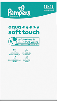 Feuchttücher aqua soft touch (18x48 St), 864 St