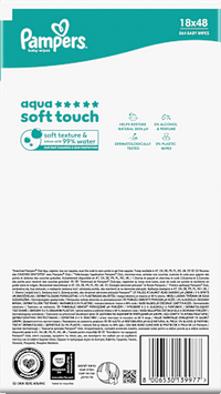 Feuchttücher aqua soft touch (18x48 St), 864 St