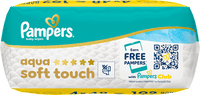 Feuchttücher aqua soft touch (4x48 St), 192 St