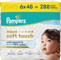 Feuchttücher aqua soft touch (6x48 St), 288 St
