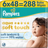 Feuchttücher aqua soft touch (6x48 St), 288 St
