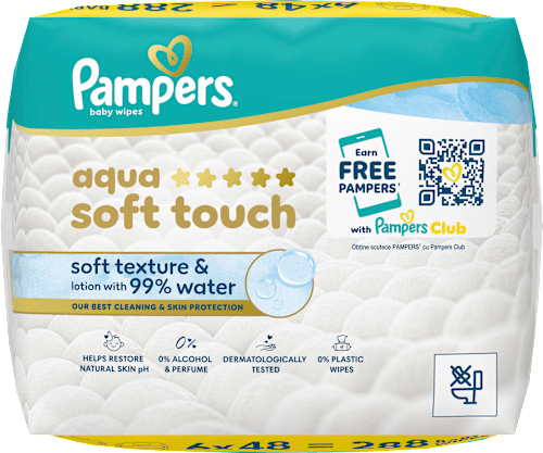 Feuchttücher aqua soft touch (6x48 St), 288 St