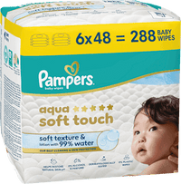 Feuchttücher aqua soft touch (6x48 St), 288 St