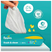 Feuchttücher Fresh & Clean (4x80 St), 320 St