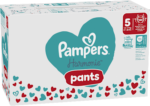 Babybroekje Harmonie maat 5 Junior (12-17 kg), maandelijkse doos, 144 stuks
