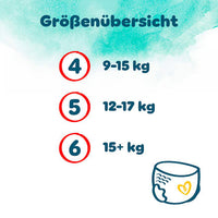 Babybroekje Harmonie maat 6 Junior (15+ kg), maandelijkse doos, 132 stuks