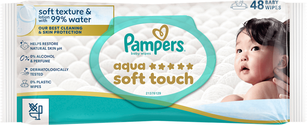 Feuchttücher aqua soft touch, 48 St