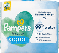 Harmonie Aqua vochtige doekjes (4x48 stuks), 192 stuks