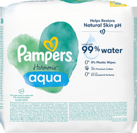 Feuchttücher Harmonie Aqua (6x48 St), 288 St Pampers Harmonie