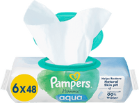 Feuchttücher Harmonie Aqua (6x48 St), 288 St Pampers Harmonie
