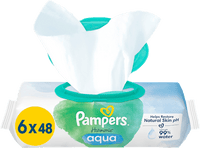 Feuchttücher Harmonie Aqua (6x48 St), 288 St Pampers Harmonie