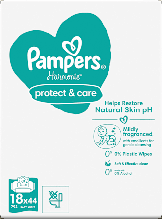 Harmonie Calendula Vochtige Doekjes (18x44 stuks), 792 stuks