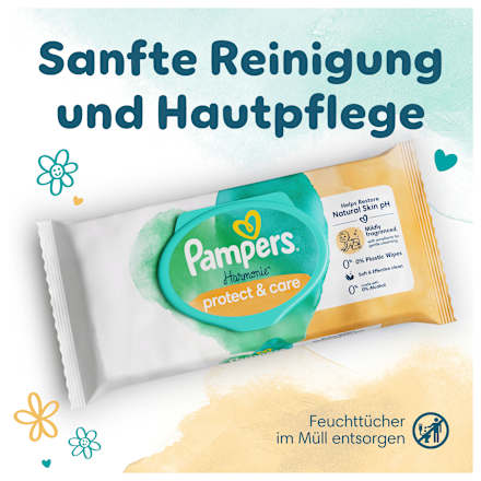 Harmonie Calendula Vochtige Doekjes (18x44 stuks), 792 stuks