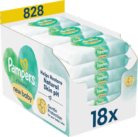 Harmonie New Baby vochtige doekjes (18x46 stuks), 828 stuks
