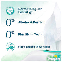 Feuchttücher Harmonie new baby (4x46 St), 184 St Pampers Harmonie